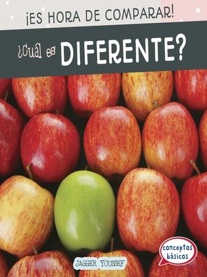 cover image of ¿Cuál es diferente? (Which Is Different?)
